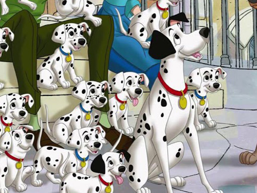 101 Dalmations Jigsaw Puzzle Collection - free online Browser game