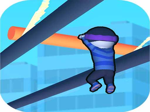 Roof Rails Rush - free online Browser game