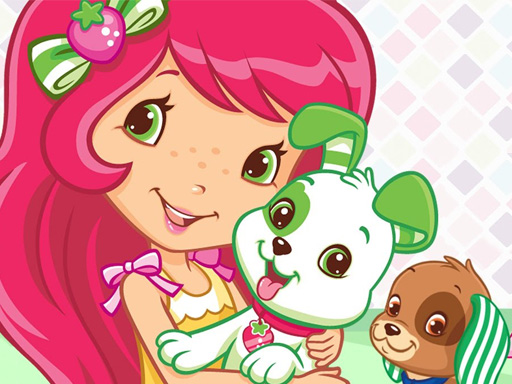 Strawberry Shortcake Puppy Care - free online Browser game
