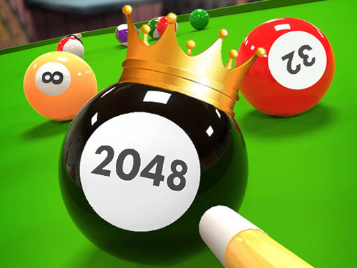 2048 Billiards 3D - free online Browser game