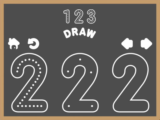 123 Draw - free online Browser game