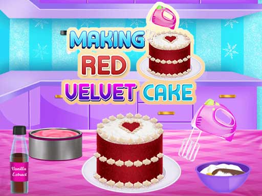 Making Red Velvet Cake - free online Browser game